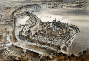 Kenilworth Kalesi, c1575, c1960