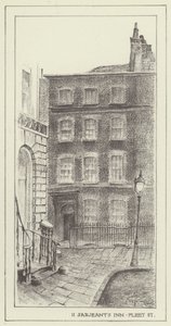 11, Serjeants Inn, Fleet Caddesi by Alan Stapleton