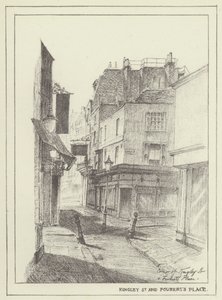 Kingly Caddesi ve Fouberts Place by Alan Stapleton