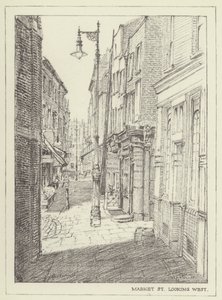 Market Street, Batıya bakıyor