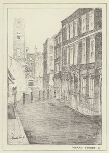 Meard Caddesi, Batı