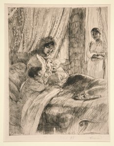 Öğle Yemeği (veya Mutlu Annelik) [Öğle Yemeği (veya Mutlu Annelik)] by Albert Besnard