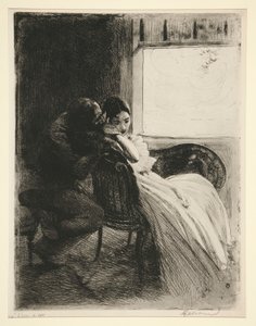 Le Flört (Flört) by Albert Besnard