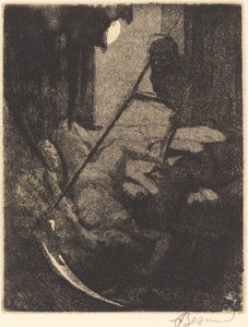 Gizem (Le mystere) by Albert Besnard