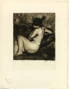 Tüylü Türban by Albert Besnard