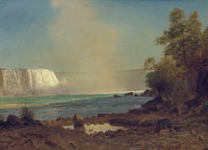 Niagara Şelalesi, 1863 by Albert Bierstadt