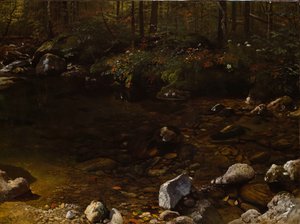 Gölgeli Havuz, Beyaz Dağlar, New Hampshire, c. 1869. by Albert Bierstadt