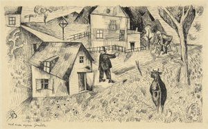Feierabend (Tatil Akşamı) by Albert Bloch