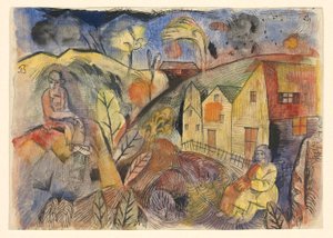köylüler by Albert Bloch