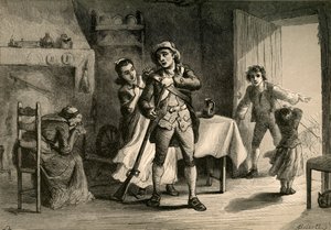 Savaşa Hazırlanan Bir Dakika Adam, 1877.
