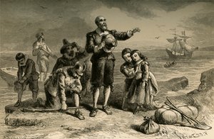 Hacıların İnişi, 1877. by Albert Bobbett
