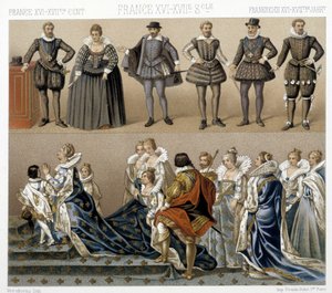 17. ve 18. yüzyıllarda Fransa Kraliçesi Marguerite (altta) ve Henry IV