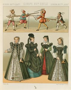 "Le Costume Historique" (Tam Kostüm Tarihi), Auguste Racinet, IV Cilt by Albert Charles August Racinet
