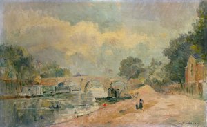 Pont Marie by Albert Charles Lebourg
