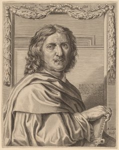 Nicholas Poussin by Albert Clouet