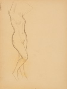Çıplak by Albert Edelfelt