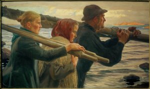 dış takımadalar by Albert Gustaf Aristides Edelfelt