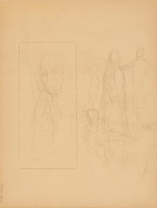 Personel taslakları by Albert Edelfelt