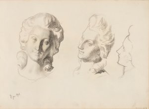 Maskeler, eskiz / 1700