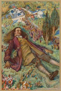 Yükselmeye Çalıştım, Ama Karıştıramadım (kromolitho) by Albert Edward Jackson