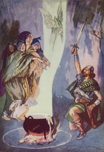 Shakespeare: Macbeth (renkli lito) by Albert Edward Jackson