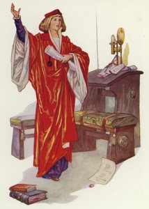Shakespeare: Venedik Taciri (renkli lito) by Albert Edward Jackson