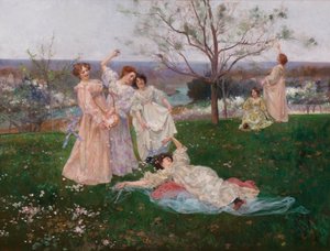 Bahar Çiçekleri, c.1897 by Albert Emile Artigue