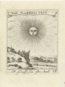 Radiant Sun Moralizing Love Amblems (dizi başlığı) Devises et emblesmes d'amovr moralisez (dizi başlığı) by Albert Flamen