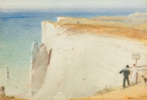 Beachy Head - Sahil Güvenliğin Hikayesi by Albert Goodwin