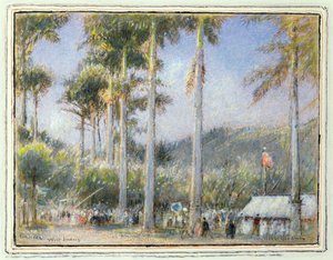 Grenada, Batı Hint Adaları by Albert Goodwin