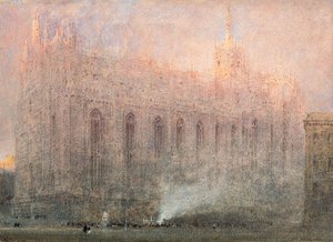 Milano Katedrali by Albert Goodwin