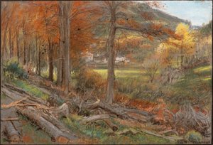 İskoçlar, Ilfracombe by Albert Goodwin