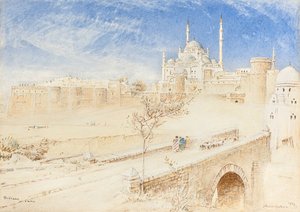 The Citadel, Kahire by Albert Goodwin