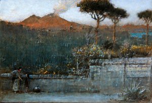 Vezüv by Albert Goodwin