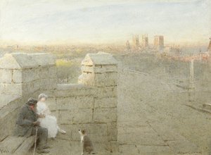 York, Antik Tarih by Albert Goodwin