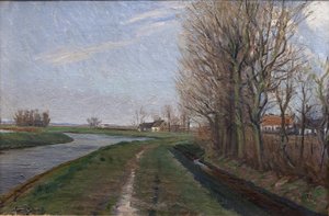 Nisan ayında öğleden sonra by Albert Gottschalk