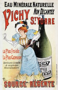 Maden suyu Vichy St Yorre için reklam - Albert Guillaume (1873-1942), v.1895 by Albert Guillaume