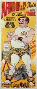 Armor and Co, Chicago (poster) by Albert Guillaume