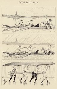 Çitin üzerinde by Albert Guillaume