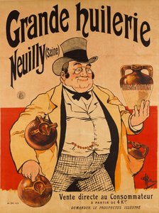 Büyük petrol değirmeni - Neuilly Seine, c. 1895. by Albert Guillaume
