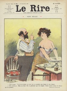 Le Rire için İllüstrasyon by Albert Guillaume