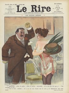 Le Rire için İllüstrasyon by Albert Guillaume