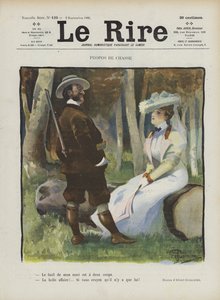Le Rire için İllüstrasyon by Albert Guillaume