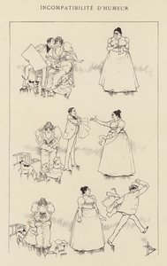 Ruh hali uyumsuzluğu by Albert Guillaume