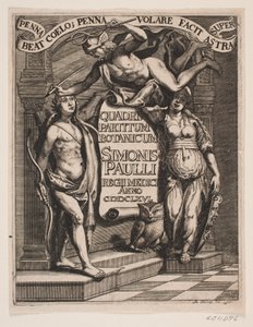Başlık sayfası, Simon Paulli, "Quadripartitum Botanicum", 1667