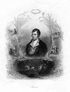 Robert Burns, İskoç şair, 19. yüzyıl.