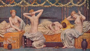 Bir Yaz Gecesi, 1890, 1938 by Albert Joseph Moore