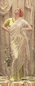 Havadaki Kuşlar, 1879 dolayları (tuval üzerine yağlıboya) by Albert Joseph Moore