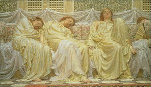 Hayalperestler, 1882. by Albert Joseph Moore