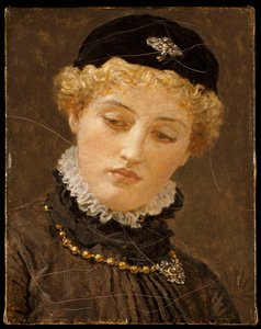Ellen Terry "The Merchant of Venice"de Portia rolünde, c.1885 by Albert Joseph Moore